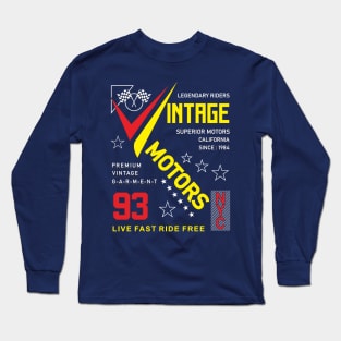 The Vintage Motors Long Sleeve T-Shirt